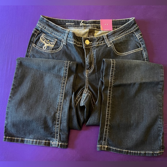 Lane Bryant Stretch Denim Boot Cut Jeans - Picture 5 of 5